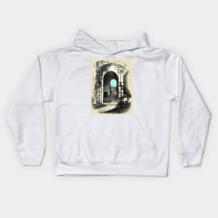 Paths of no return: Arches and passage to Heaven! Kids Hoodie